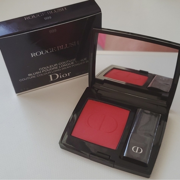 NIB Dior Rouge Couture Colour Long Wear Powder Blush in 999 - Picture 1 of 10